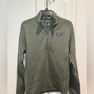 Patagonia Green Quarter-Zip Pullover